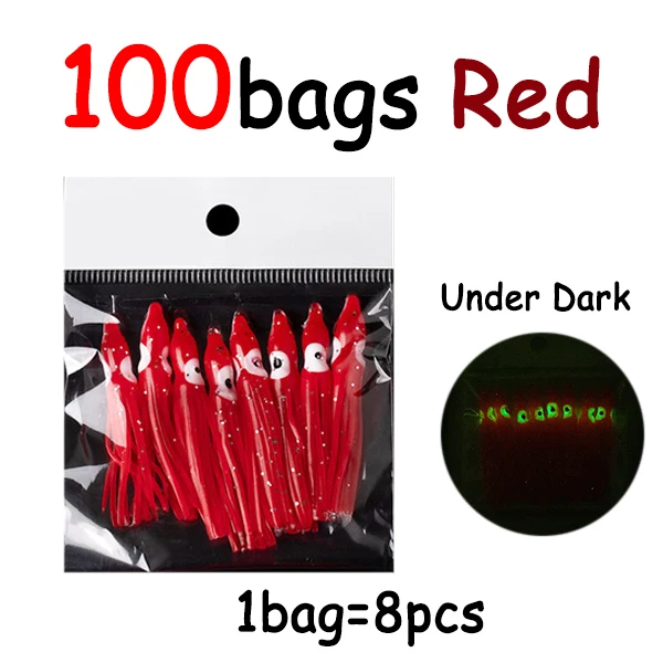 100 bags red