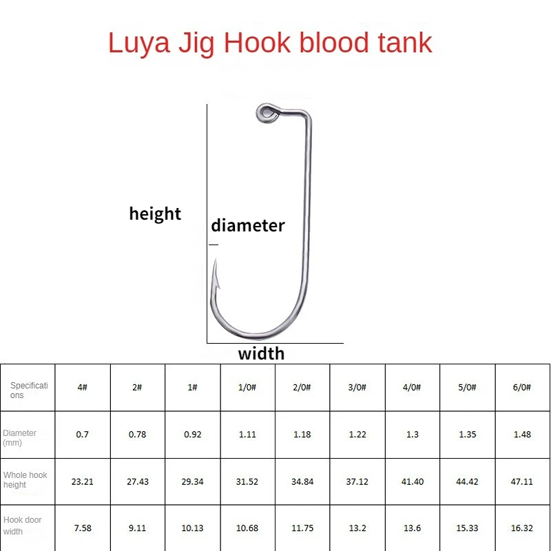 Gancho grande de ángulo recto de 100 piezas, alambre de atado de plantilla de 90 grados, con púas de agua salada, accesorios de Pesca de acero inoxidable - imagen 5