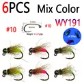 6pcs Mix Col Size 10