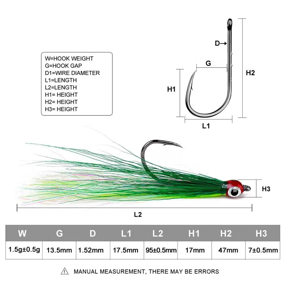 5 unids/bolsa de anzuelo biónico de pluma de acero rico en carbono, anzuelo de púas, accesorios de equipo de pesca, anzuelo de pesca al aire libre - imagen 5
