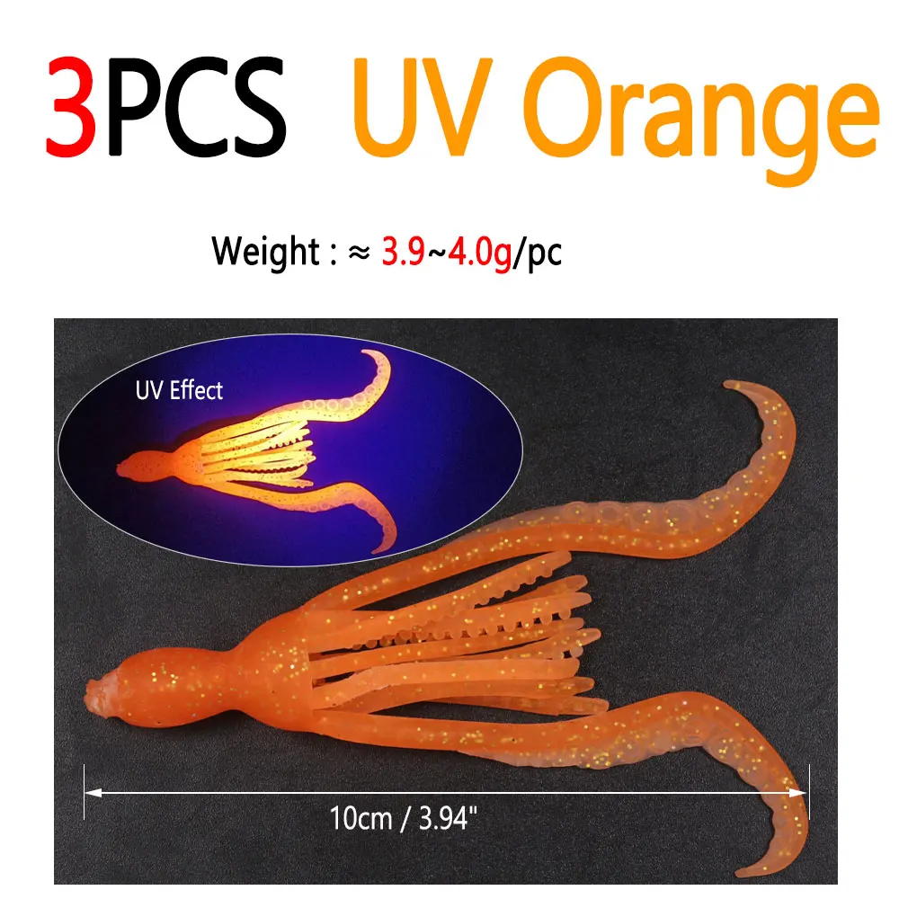 3pcs UV Orange