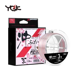 YGK FC Disk Progressive Oki-Fukase – Fluorocarbono hundimiento rápido