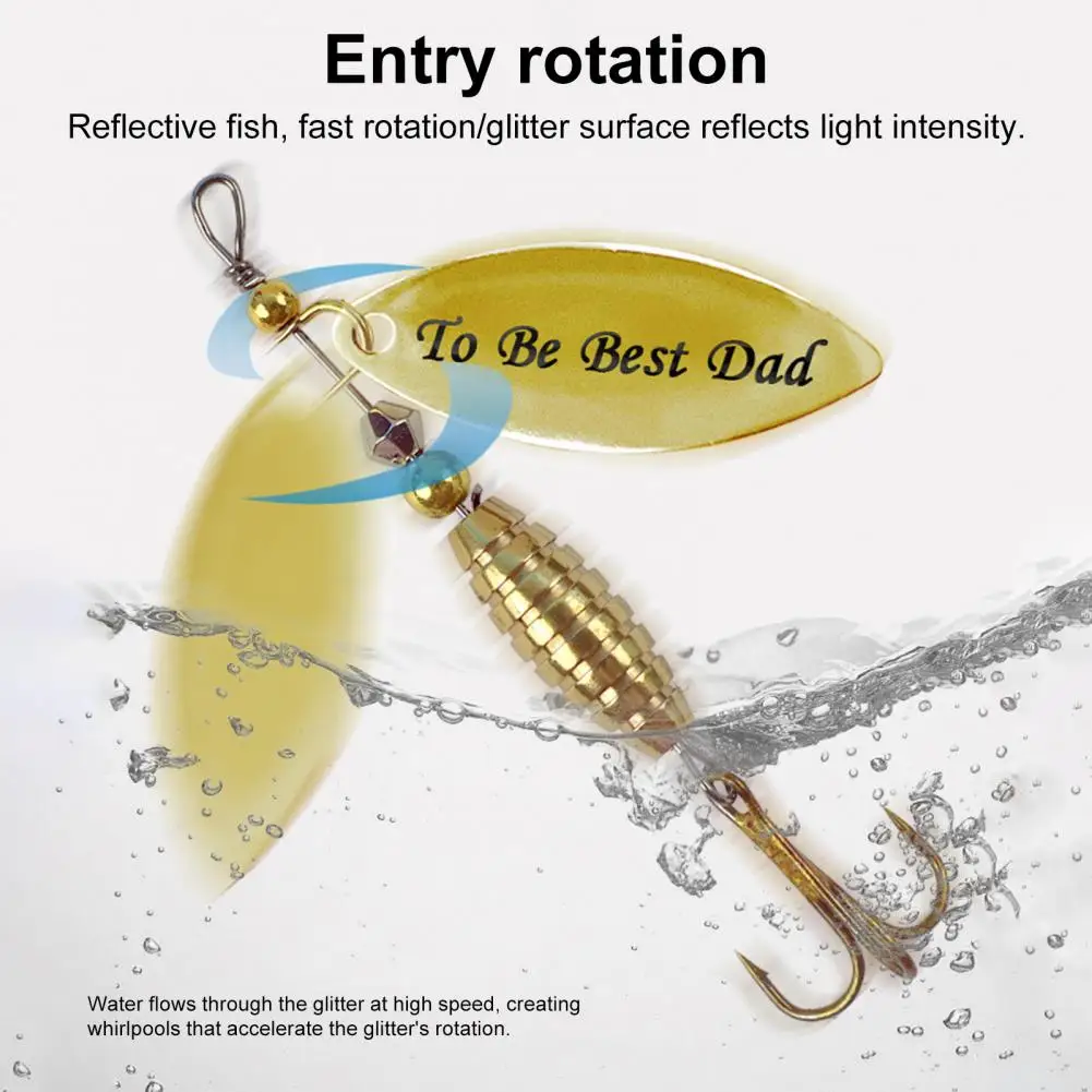Paletas metálicas de Spinnerbait – Cuchillas giratorias para señuelos - imagen 3