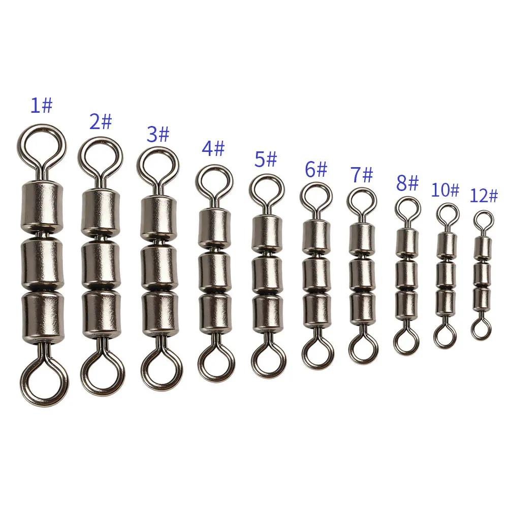 Destorcedor Pesca 3 Rodillos Acero Inoxidable