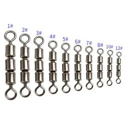 Destorcedor Pesca 3 Rodillos Acero Inoxidable