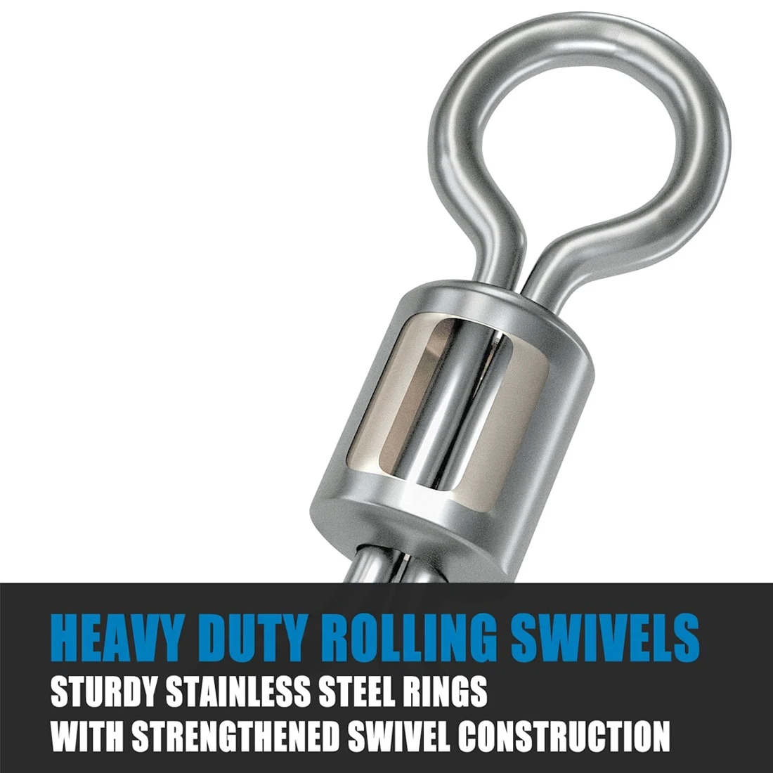 9KM giratorios de pesca acero inoxidable 25 uds conector Micro aparejos