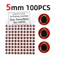 100pcs red 5mm