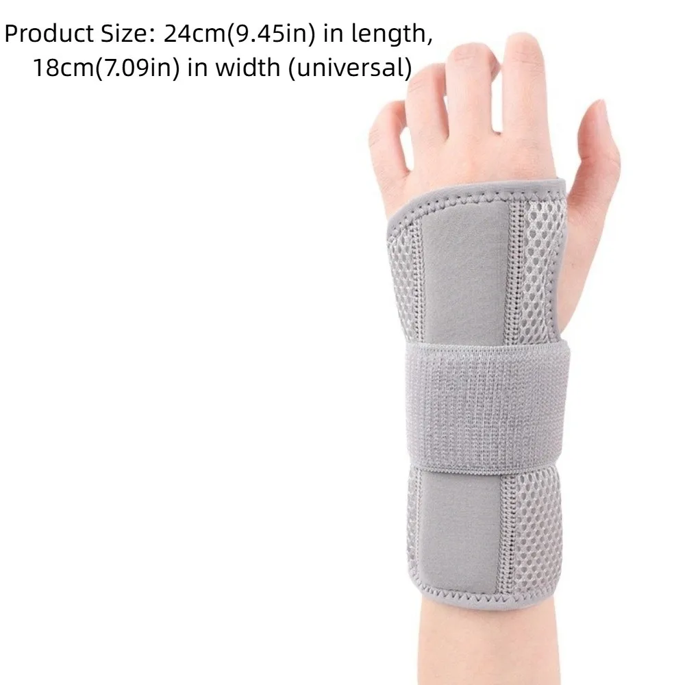 Muñequera de soporte nocturno para tendinitis del túnel carpiano, alivio del dolor de artritis, soportes para dormir en la muñeca, comodidad y transpirable - imagen 4