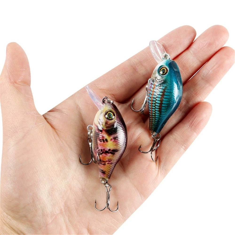 Señuelo de pesca CrankBait Wobblers, 5,5 cm, 7,7g, plástico Artificial flotante, cebo duro japonés, aparejos de pesca de carpa, 1 ud. - imagen 4