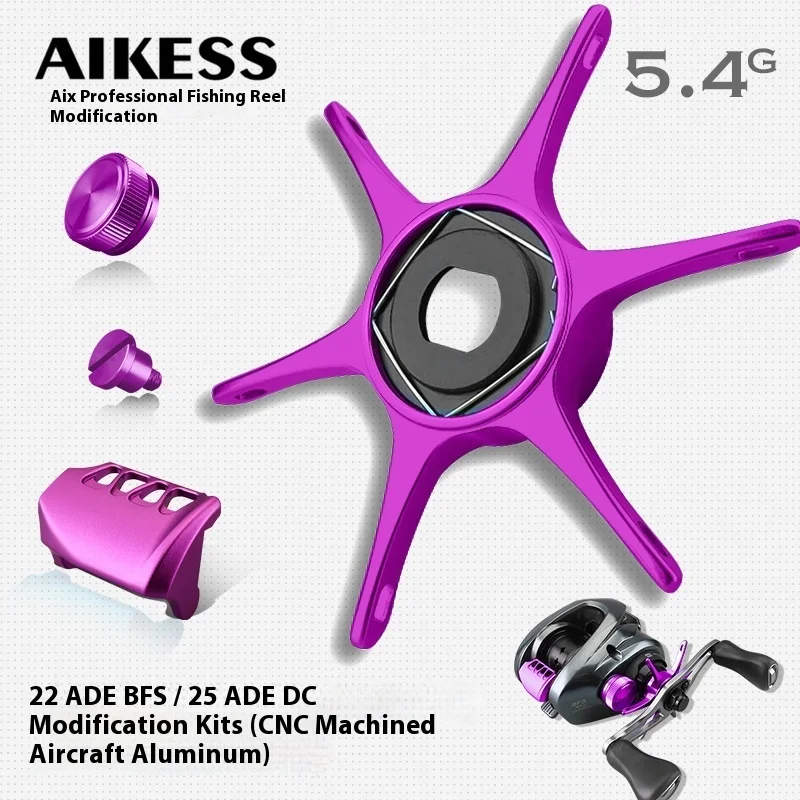 Perilla Ajuste Fino AIKES para Carrete BFS – Compatible Aldebaran DC - imagen 2