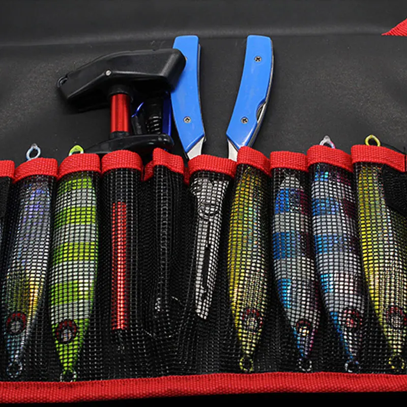 Bolsa de pesca impermeable AS con compartimentos ajustables y bolsillos - imagen 5