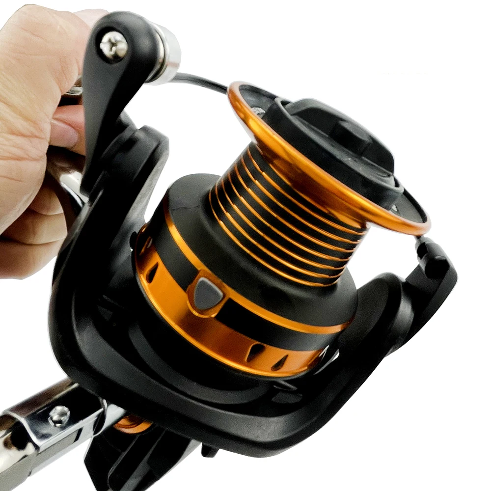 GHOTDA-carrete giratorio de alambre de Metal para Surf, accesorio de pesca de agua salada, relación de engranaje de alta velocidad, 4000-8000 - imagen 4