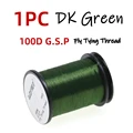 100D DK green