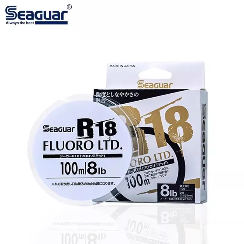 Seaguar R18 Línea de fluorocarbono 100% fabricada en Japón - imagen 3
