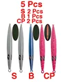 5 Pcs S B CP Color
