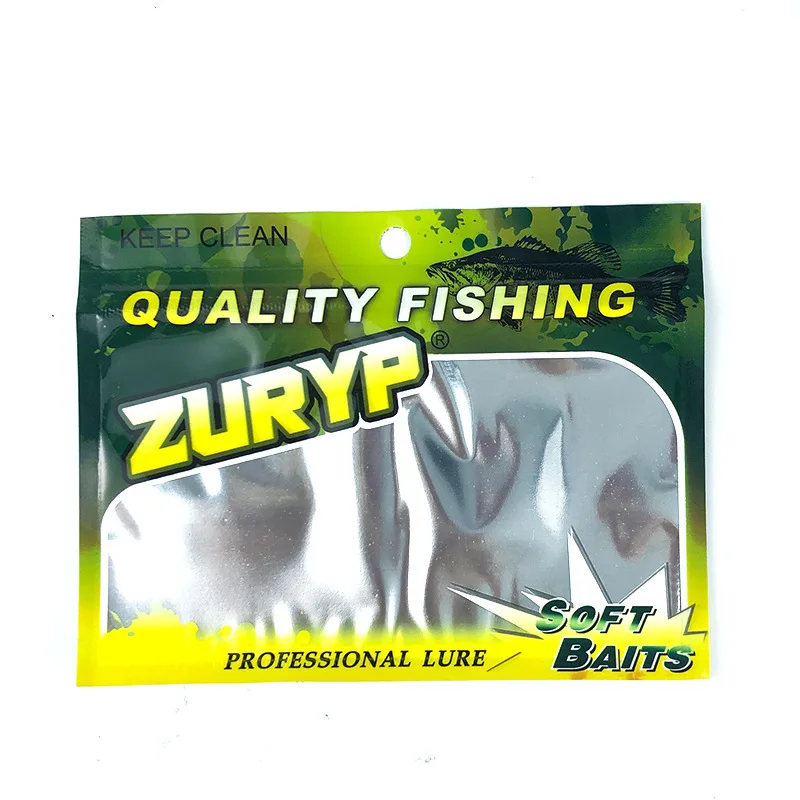 Bolsa de embalaje de cebo de Boutique de piezas, señuelo biónico transparente, bolsas autosellantes de plástico, cebos blandos, almacenamiento de Luya, 100 - imagen 3