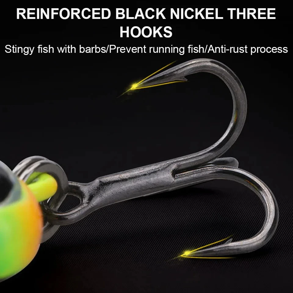 Señuelo VIB Walk Fish – Largo alcance con lentejuelas para mar y río - imagen 4