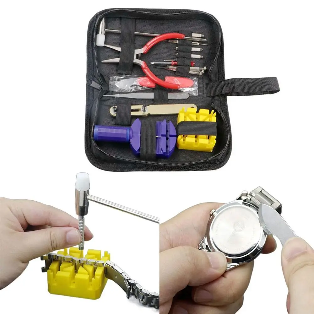 Kit herramientas reparación relojes antideslizante duradero portátil - imagen 5