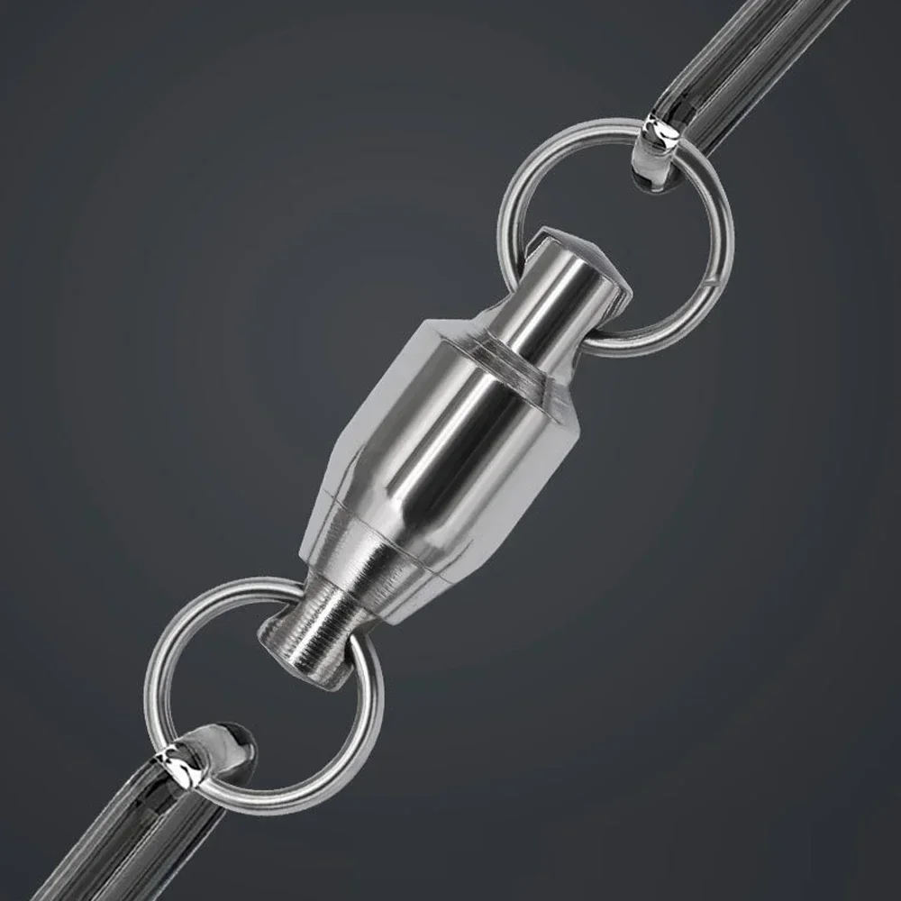 DNDYUJU, 10 a 20 piezas, rodamiento de acero inoxidable, giratorios de pesca, conector giratorio, accesorios de pesca, herramientas, aparejos - imagen 4