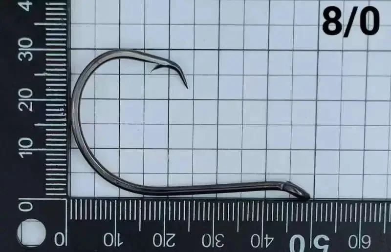 Anzuelo de pesca Octopus Circle Olecranon acero alto en carbono punta de aguja de molienda sin óxido en anzuelos de agua salada lote 20 piezas VENTA - imagen 5