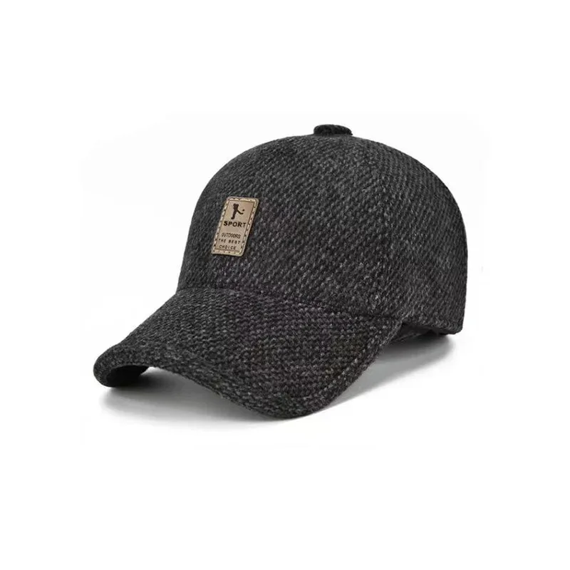 Gorra de algodón protección solar pesca hombre otoño invierno - imagen 4