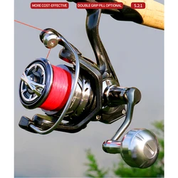 Carrete spinning Deukio DA-IIMAX sistema No-Gap freno suave