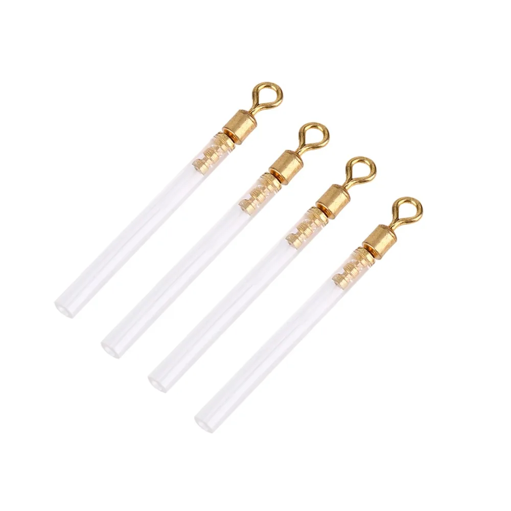 Adaptadores de flotador PVC para pesca de palangre – blancos y dorados - imagen 2