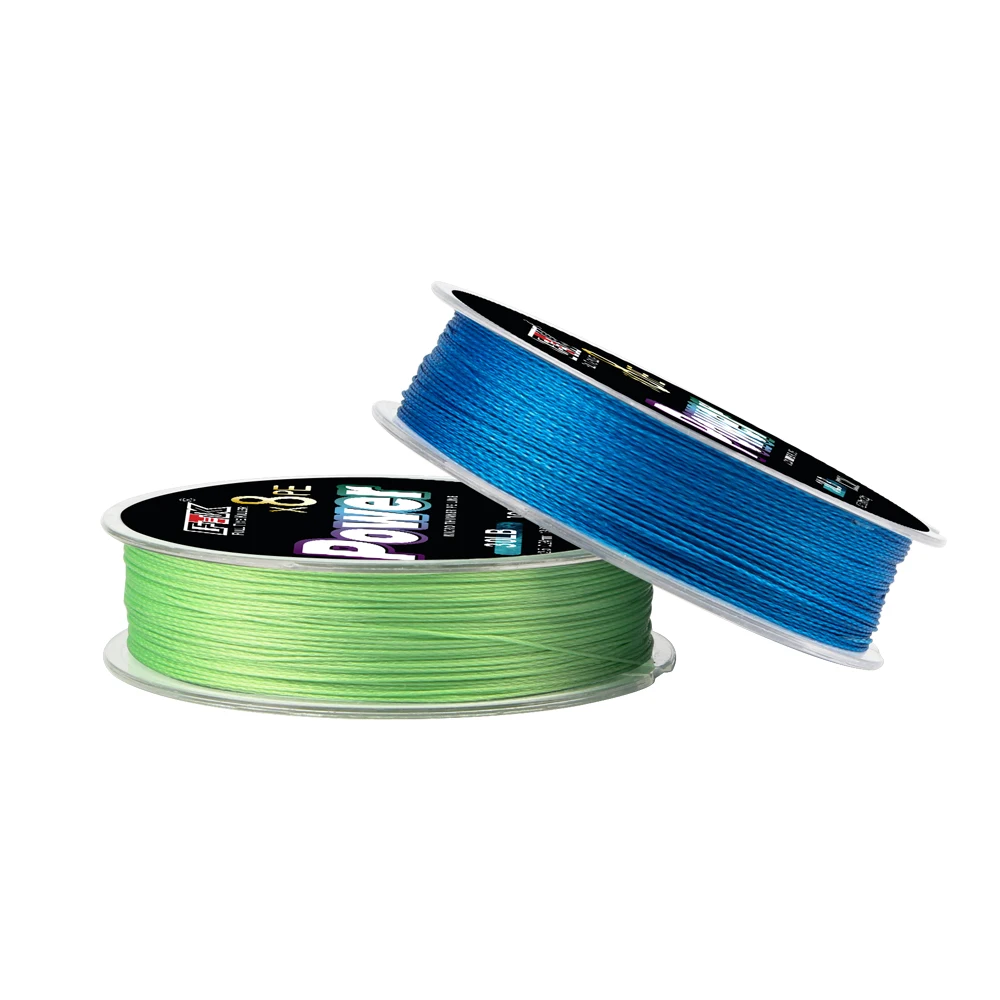 FTK-sedal trenzado X8 de 8 hebras para pesca en agua salada, 100m, PE, potencia superfuerte, 15-110LB - imagen 5