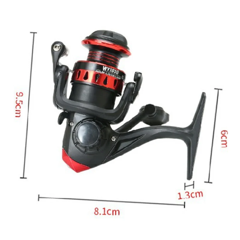 Rueda giratoria pequeña ultraligera, 12 + 1BB, relación de engranaje 5,2: 1, balancín de aleación de aluminio, carrete de pesca de carpa, carrete de baitcasting - imagen 5