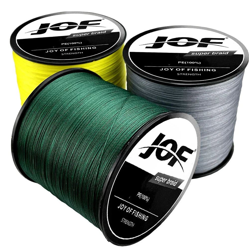 JOF-sedal de pesca X12 25-125LB, 12 hebras trenzadas, multifilamento superfuerte, alambre PE, 300/500M, accesorios de pesca en el mar - imagen 2
