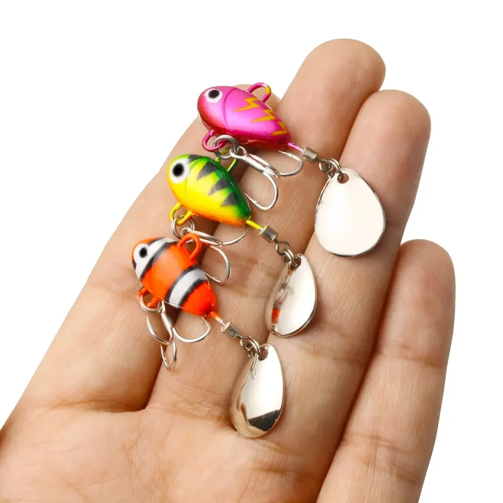Spinnerbaits y Swimbaits metálicos – Cola giratoria para carpa - imagen 3