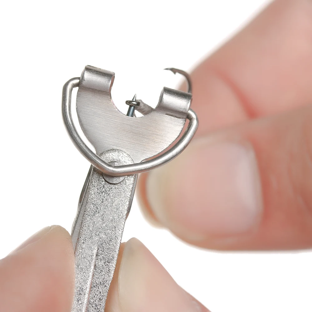 Cortador de línea de anudador de uñas de amarre rápido, gancho, aparejos de pesca, herramienta de anudado rápido, afilador, herramienta de atado de moscas - imagen 5