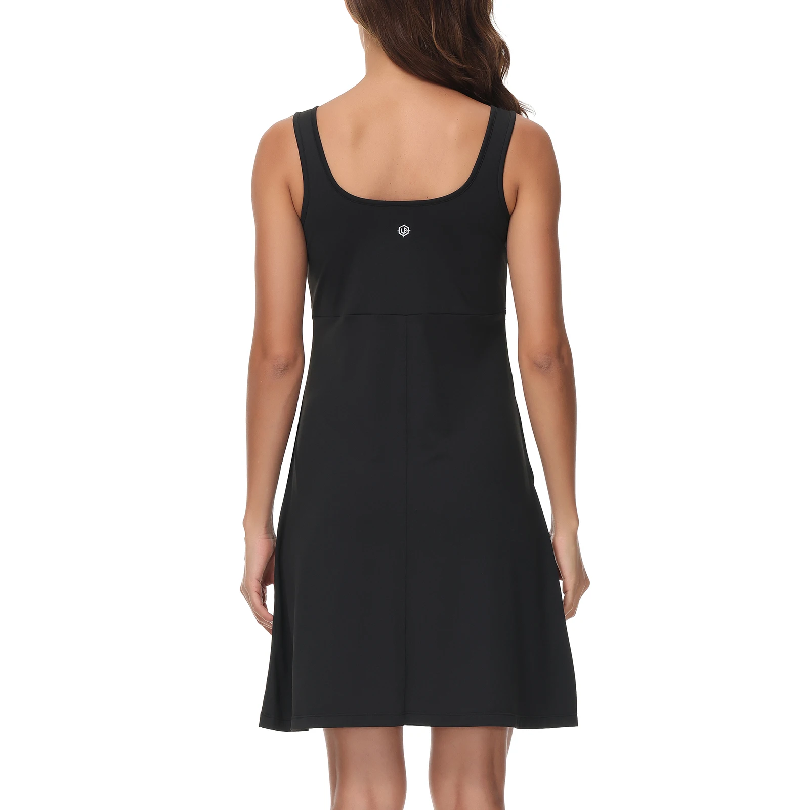 Lightbare vestido sin mangas UPF 50 + para mujer, traje de una línea con bolsillos, transpirable, secado rápido, protección solar para senderismo, playa al aire libre - imagen 2