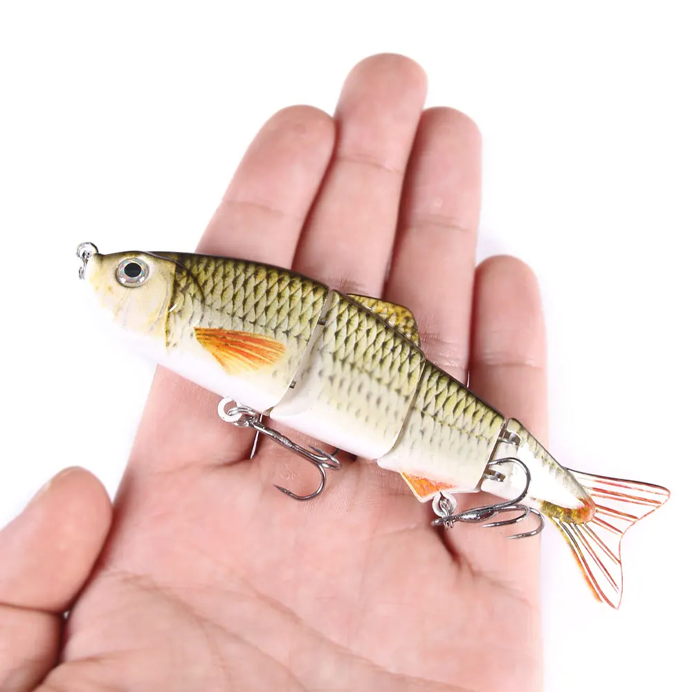 Swimbait Hundido Multiarticulado 12 cm – Señuelo para Carpa - imagen 2