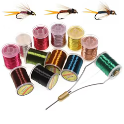 Hilo de cobre 0.2mm mosca trucha y bass – Ribete ninfa larva
