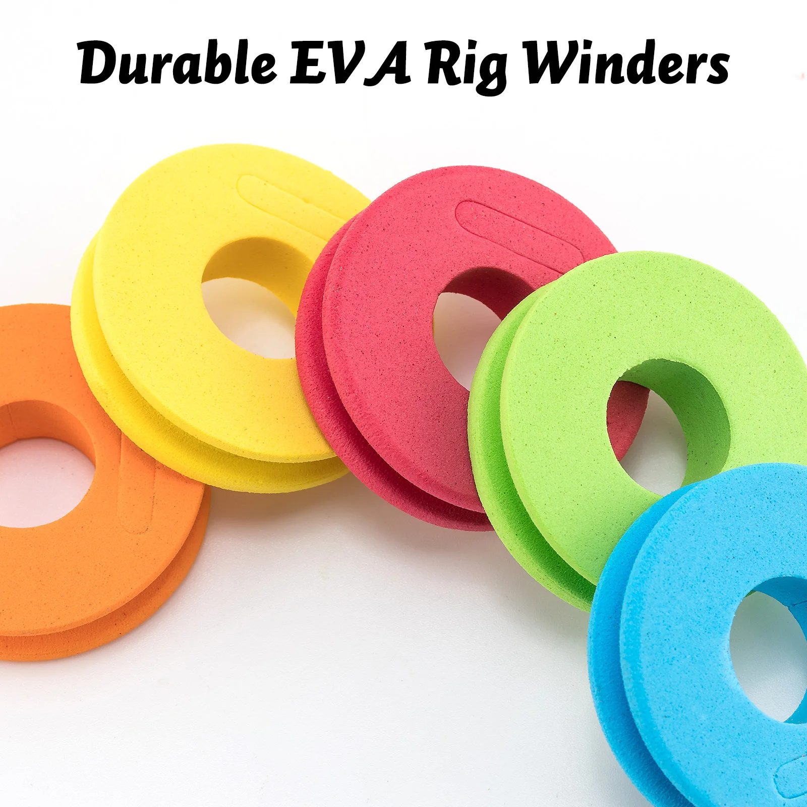 Carrete de línea de pesca, enrollador de espuma EVA para carpa, aparejo de pesca, bobinadores, guía de línea, tablero de alambre, gancho de almacenamiento portátil - imagen 5