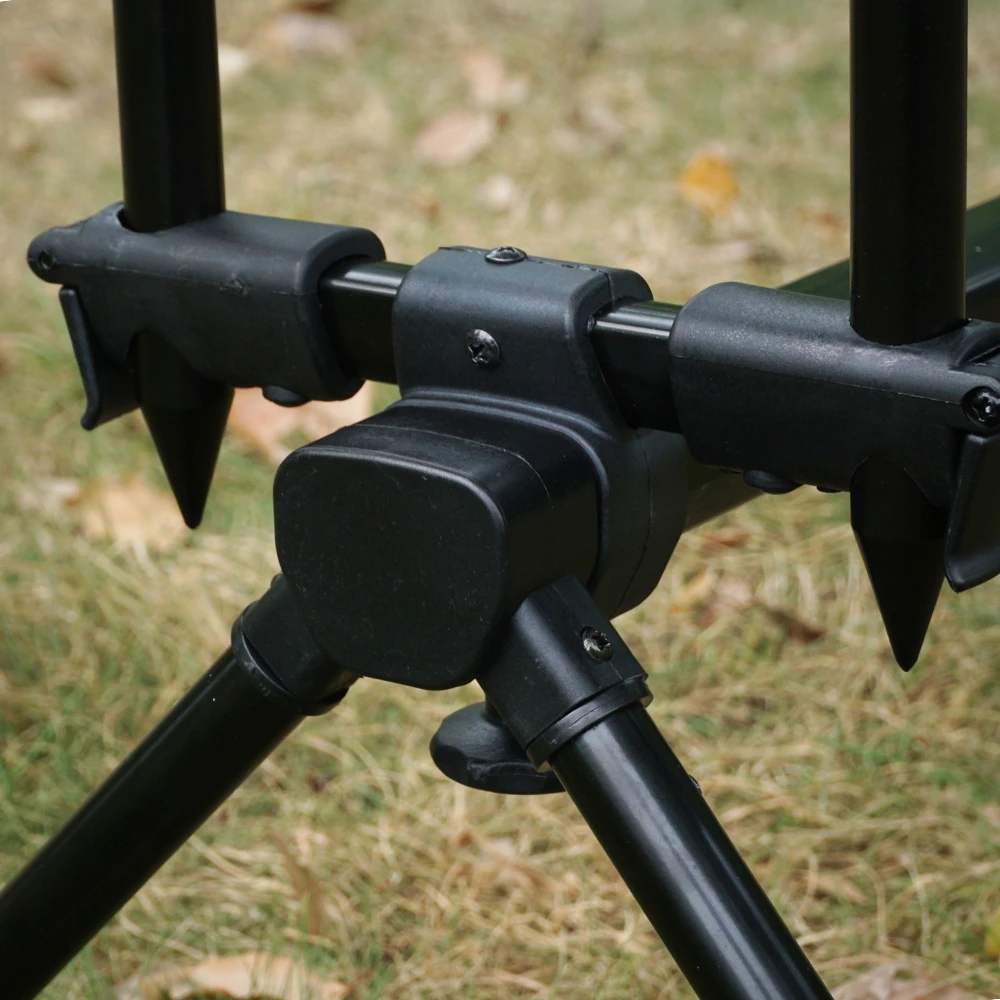 Hirisi-Juego de cápsulas para caña de pescar de carpa, para 3 cañas de pescar, palos bancarios, soporte para caña, accesorios de pesca 4095 - imagen 4