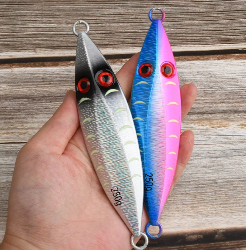 Señuelo de jigging J152 100g de metal para agua salada