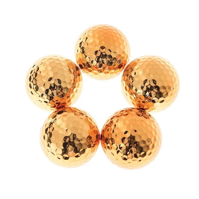 Packshot de pelota de golf Delysia King dorada