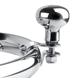 Perilla giratoria de refuerzo para volante de acero inoxidable, rotación de 360 grados, rodamiento de Metal, mango eléctrico, accesorios para barcos en forma de bola