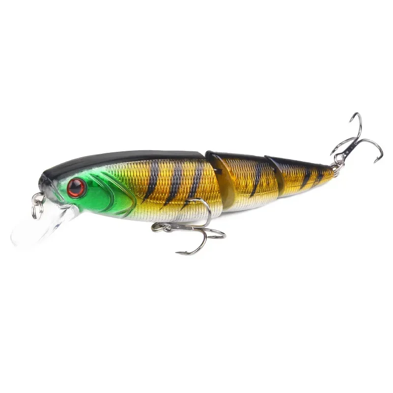 Wobblers multisección tipo Minnow – Señuelo duro para perca y carpa