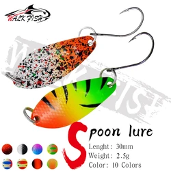 Walk Fish – Señuelo giratorio para trucha – Lentejuelas multicolor