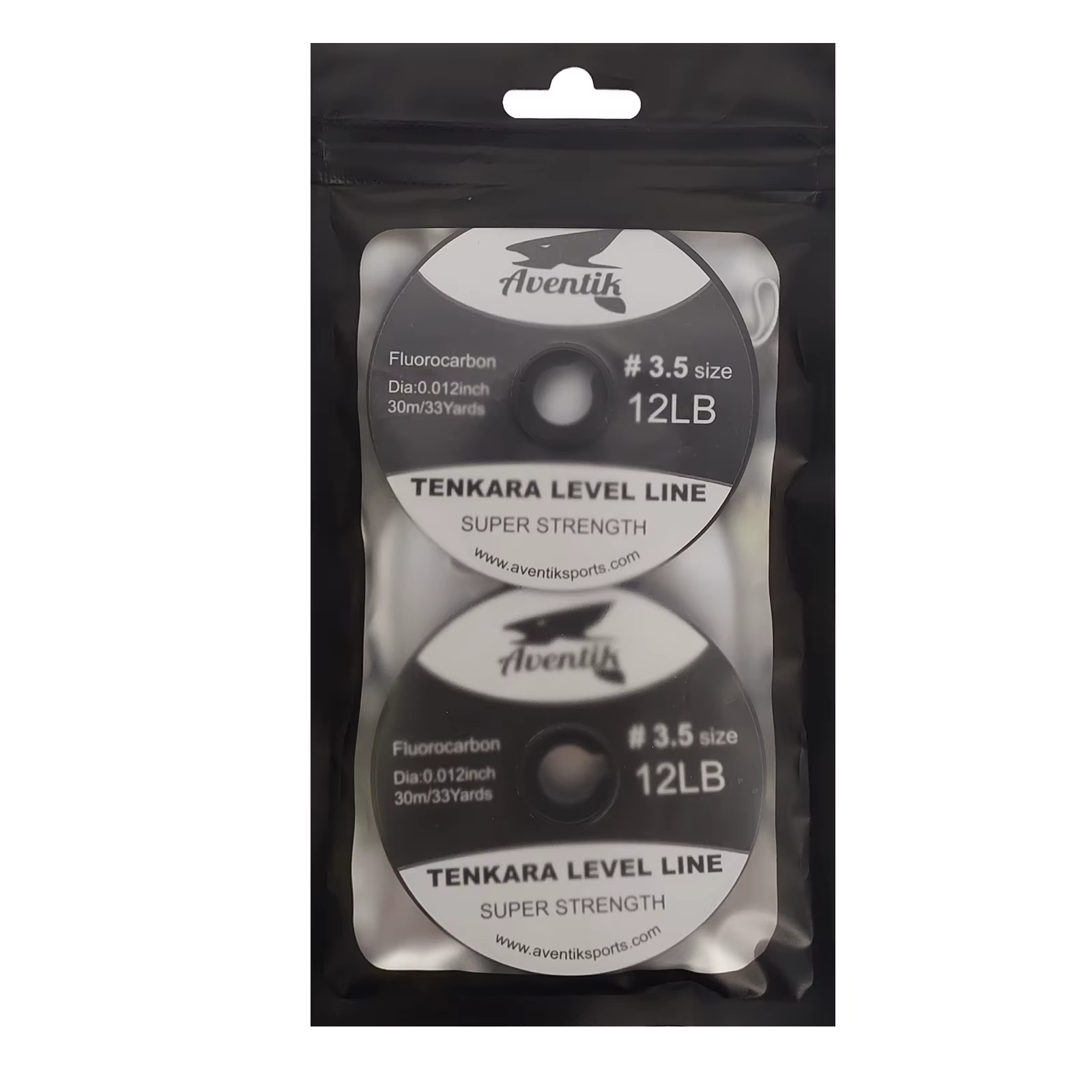 Línea de pesca de fluorocarbono Tenkara Level, líder de línea de mosca ligera, alta abrasión, 30m/carrete #3,0, #3,5, #4,0, #, 2 piezas-avientik - imagen 3