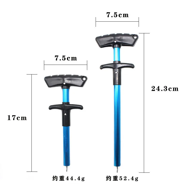 1 unidad, herramienta para quitar anzuelos de pesca, extractor de anzuelos de aluminio - imagen 3