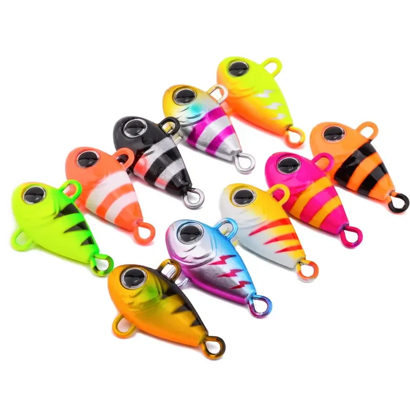5 unids/caja Bionic VIB Metal cuchara señuelos 6g 10g- 25g con cucharas brillantes duales señuelo de pesca Spinner cuchara señuelo cebos duros artificiales - imagen 5