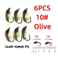 size 10 6pcs olive