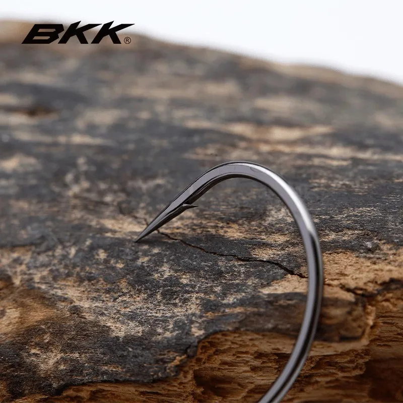 Anzuelo de púas BKK 8003-2X, cebo suave, anzuelos de pesca locos - imagen 5