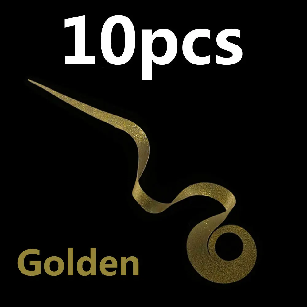 10pcs golden
