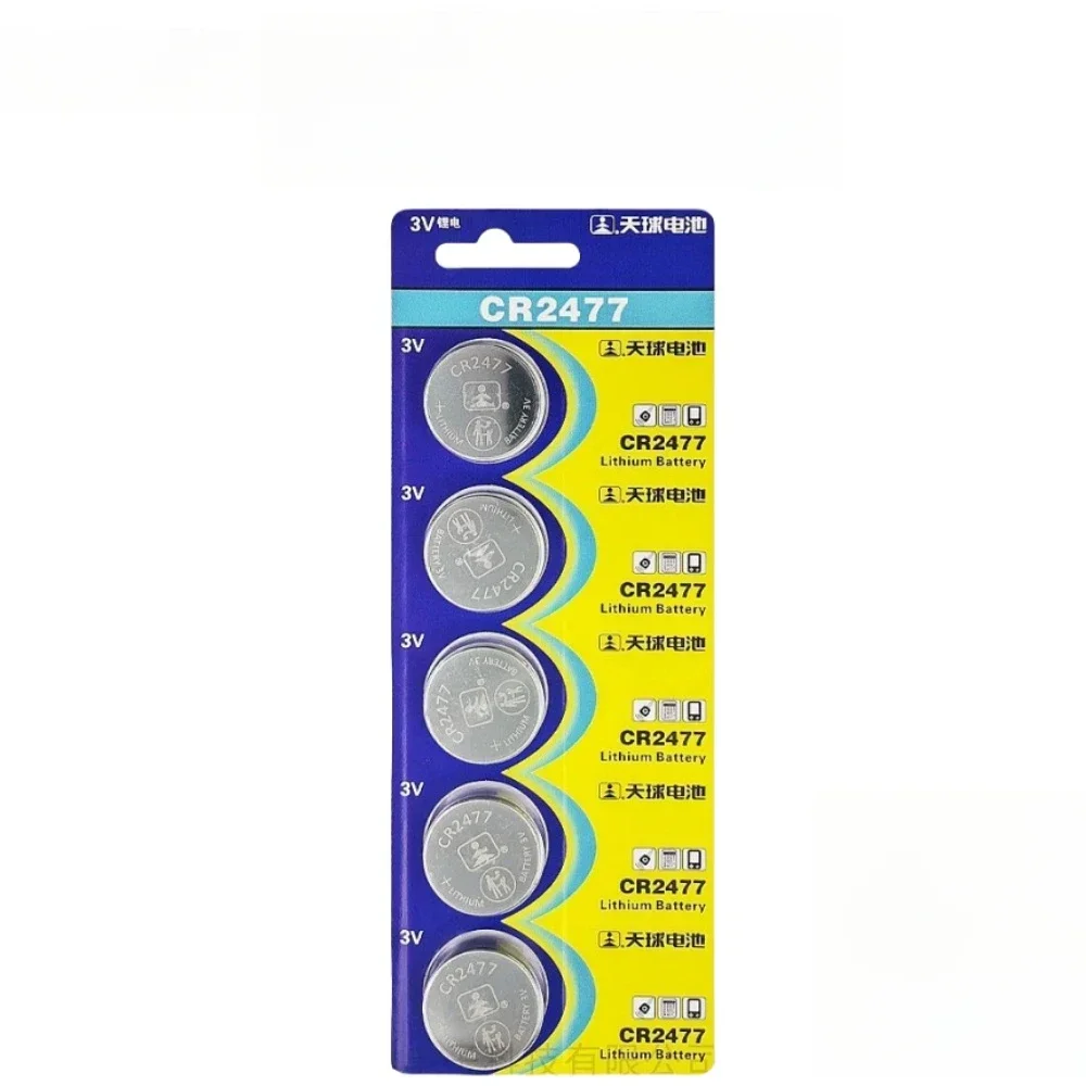 Pila de botón CR2477 3V litio para calculadora y reloj - imagen 5