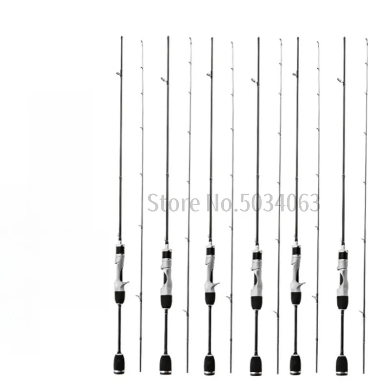 Canna de pescar de fundición giratoria UL, sistema Finesse de cebo pequeño, fibra de carbono, ultraligera, 1 unidad, 1,68-1,8 m, 1-8g, para caña de pescar de trucha - imagen 5